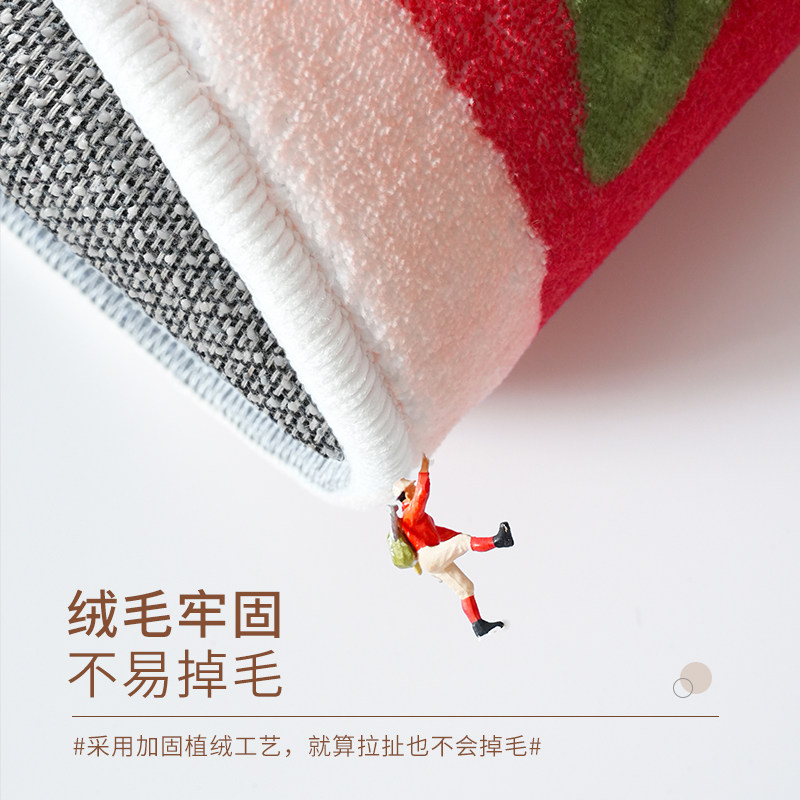 圆形地毯蜡笔小新圣诞节装饰地垫圣诞节客厅春日部可爱沙发垫地毯,淘宝优惠券,粉丝福利购,淘宝优惠卷