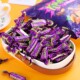 KDV imported purple sugar sandwich chocolate from Russia
