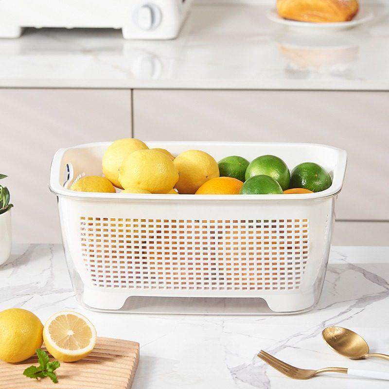2025新款沥水篮水果盘客厅茶几淘米滤水篮厨房洗菜盆家用多功能,淘宝优惠券,粉丝福利购,淘宝优惠卷
