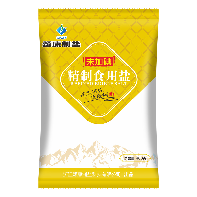 【签到】无碘盐家用食盐400g*2袋