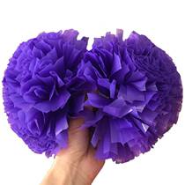 Purple Cheerleading the Fancy Ball Cheerleader Flowers childrens cheerleader aerobaist dance props cheerleader and take flowers