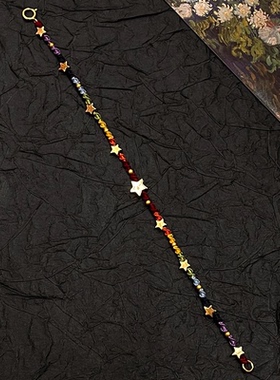 新中式星星彩色编织手绳独特设计