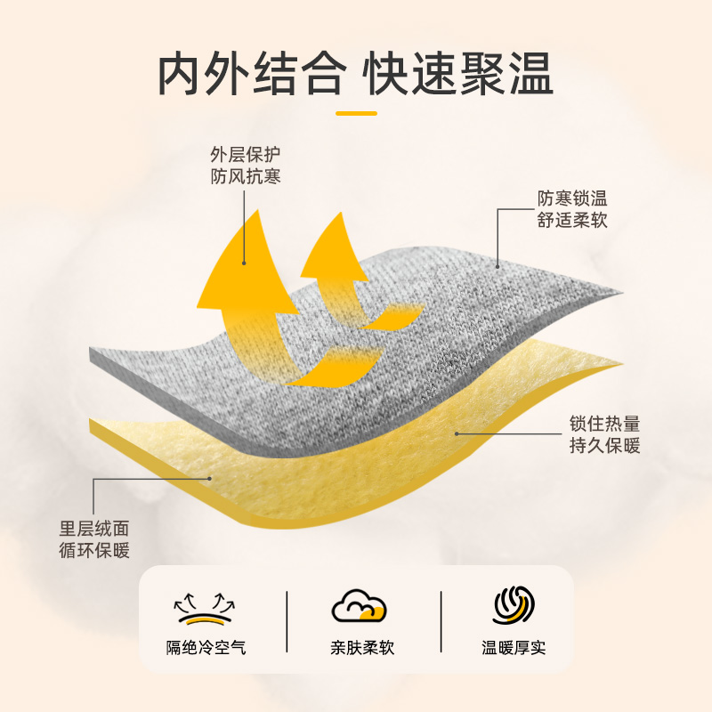 拉夏贝尔儿童卫裤秋冬款长裤男童运动裤中大童保暖穿搭加绒裤子黑