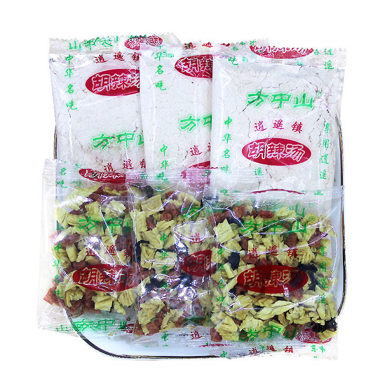 方中山胡辣汤五香味整箱2610g 河南特产逍遥镇清真胡辣汤速食汤