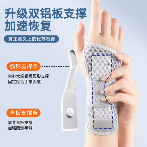 tfcc护腕夏季透气手腕固定器支具骨折关节套损伤医用康复骨折护具 - 图1