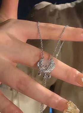 高级感轻奢锁骨小众设计新款项链