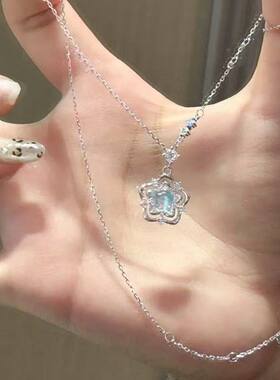 海洋之心项链女款高级感清冷设计