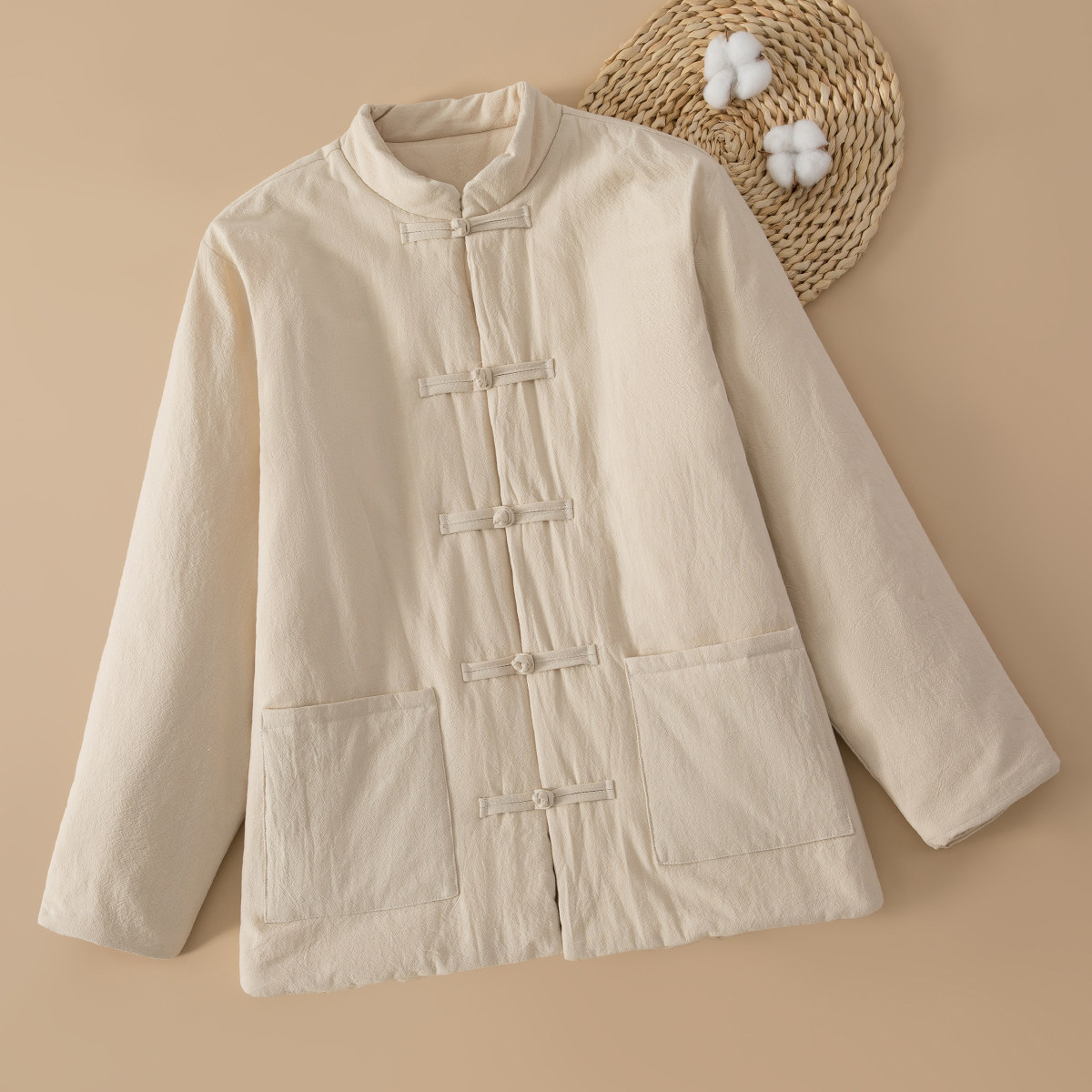 棉花内胆贴身棉袄男冬季内穿夹棉棉衣爸爸居家防寒保暖棉服棉外套,淘宝优惠券,粉丝福利购,淘宝优惠卷