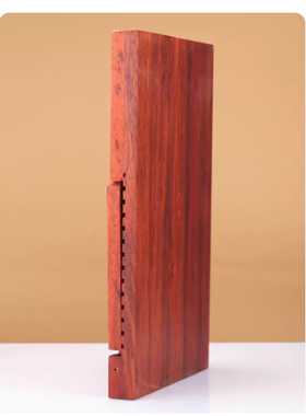 藏式雕花红木可折叠家用经书架