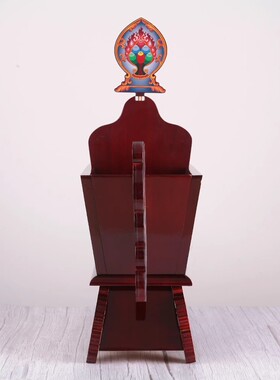 藏式手工雕刻彩绘吉祥八宝米盒五谷盒餐厅摆件切玛盒家用可拆装