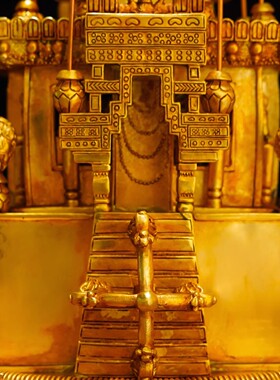 藏式大威德金刚壇城铜鎏金尼泊尔工艺浮雕家用供奉精品摆件十寸