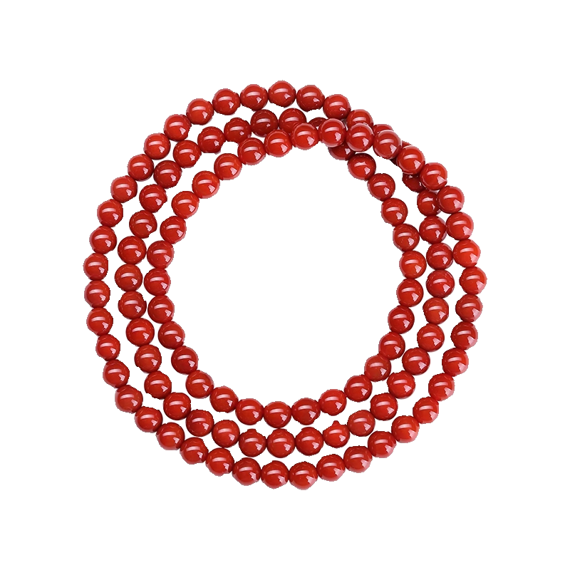 天然南红手串川料保山柿子红108多圈玛瑙满色满肉原矿少裂杂手链,淘宝优惠券,粉丝福利购,淘宝优惠卷