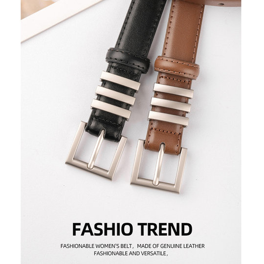 Woodpecker women's decorative design niche belt