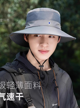 今日推荐！男士夏季大帽檐渔夫帽