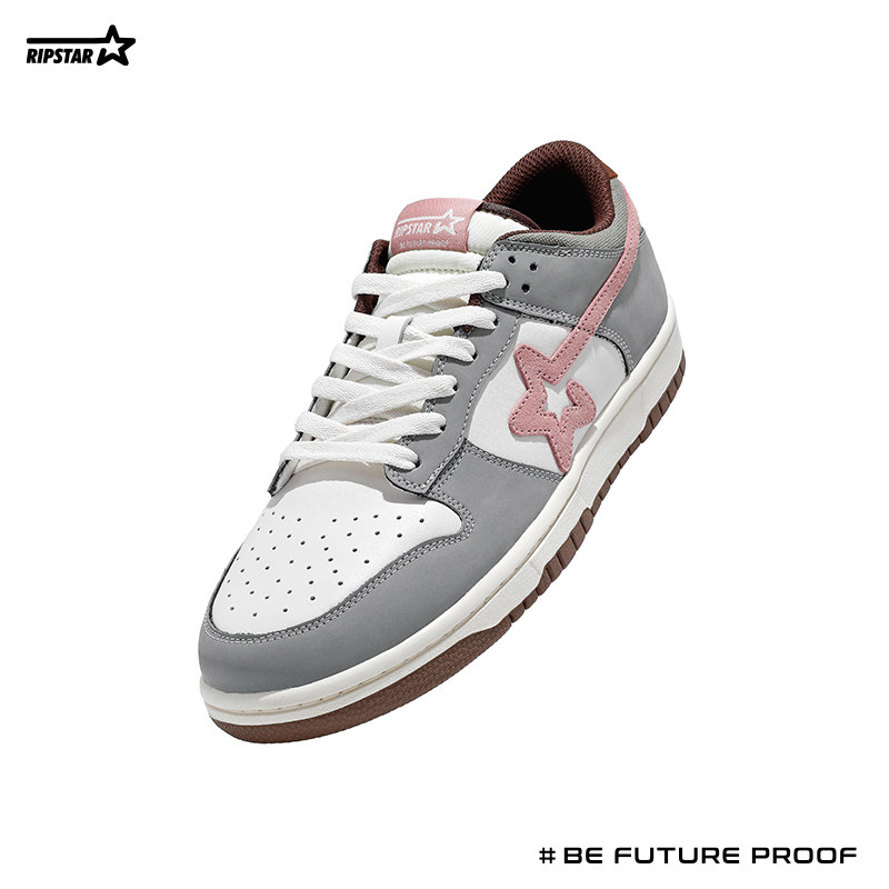 RIPSTAR/爆炸星休闲百搭板鞋女秋冬新款情侣休闲鞋男【上野公园】 - 图1