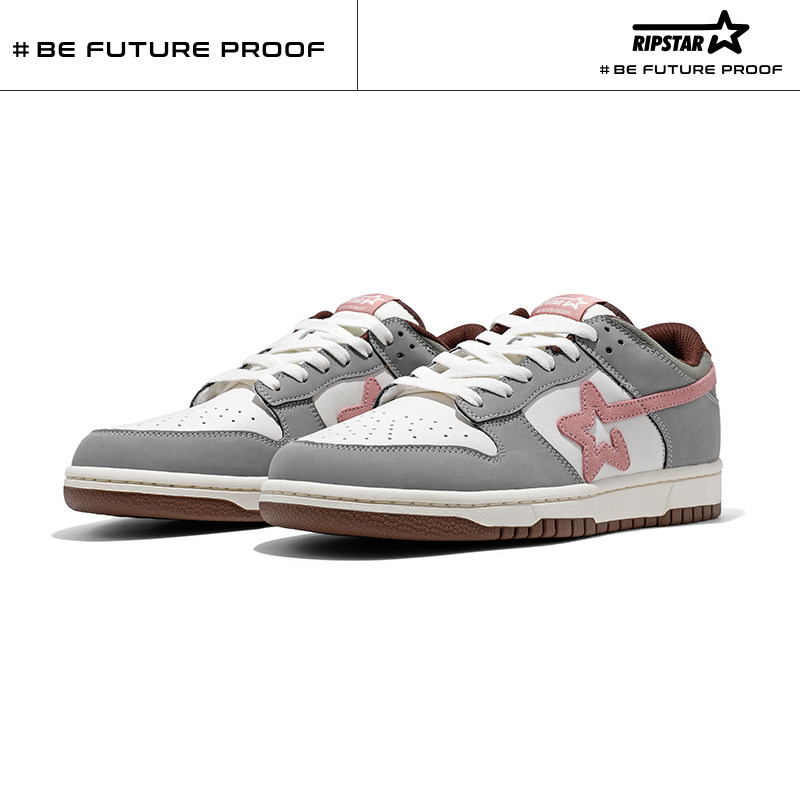 RIPSTAR/爆炸星休闲百搭板鞋女秋冬新款情侣休闲鞋男【上野公园】 - 图0