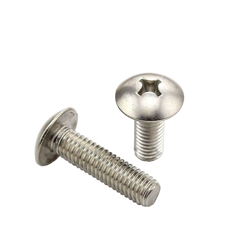 M2M3M3.5M4M5M6铁镀镍环保大扁头十字TM机丝蘑菇头大帽伞头螺丝钉 - 图3