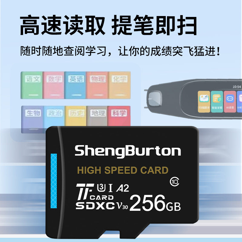 适用点读笔内存卡SD卡扫描笔词典笔TF卡扫读机储存卡早教机高速卡 - 图3