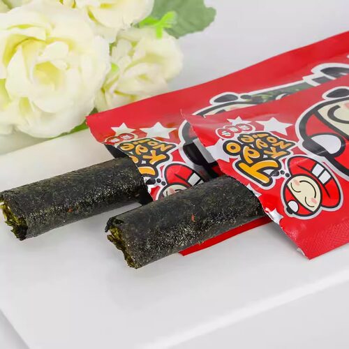 泰国进口TaoKaeNoi老板仔海苔卷27g即食儿童零食烤海苔卷拌饭批发 - 图2