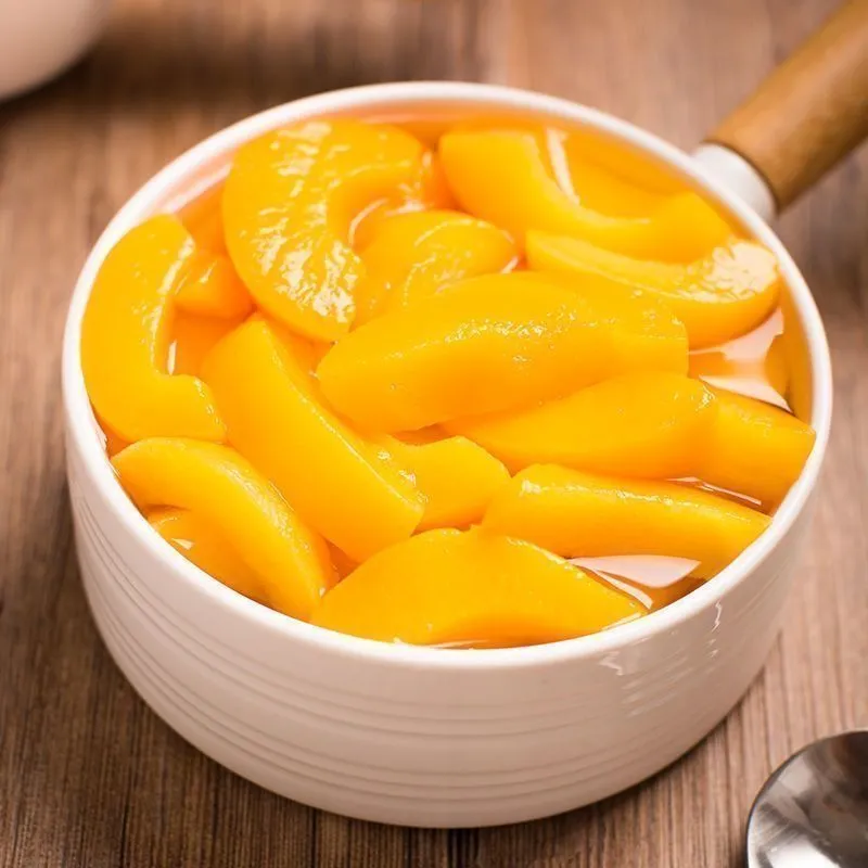 新疆乐乐妈黄桃罐头715g开罐即食水果罐头烘焙用休闲零食解馋送礼,淘宝优惠券,粉丝福利购,淘宝优惠卷