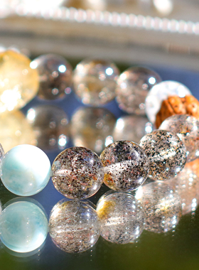 云母超七海纹石水晶手链  12.19冬至节直播间专属