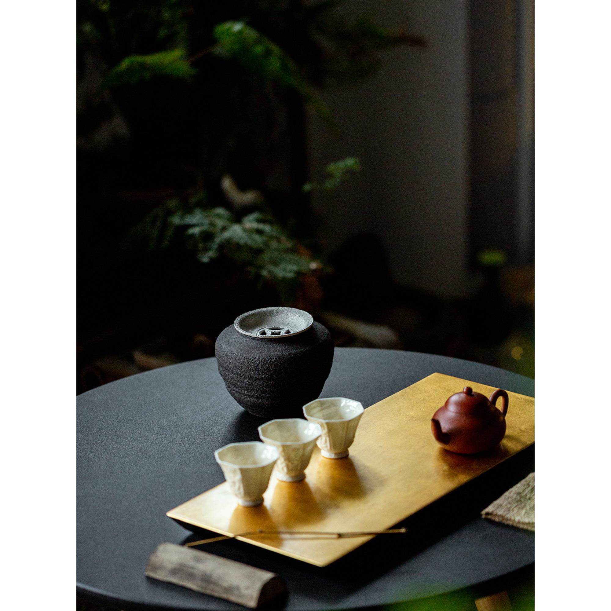 米白全手工水粗沙浸胚金银杯洗瓦比萨比式茶渣桶罐禅水碗花盆道海,淘宝优惠券,粉丝福利购,淘宝优惠卷