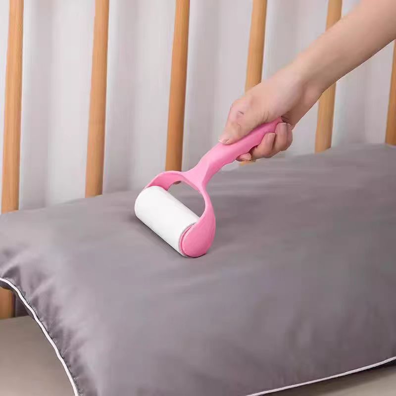 粘毛器滚筒替换纸清洁粘尘纸家用卷纸芯除尘除去毛沾毛黏毡 - 图1