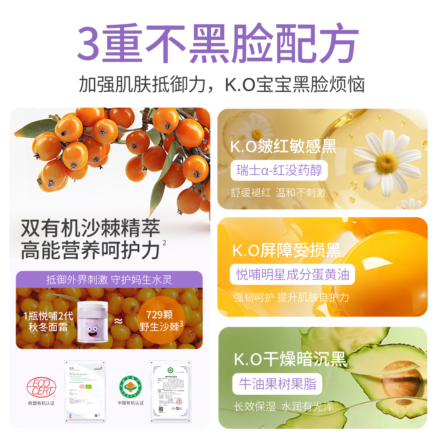 悦哺蛋黄油护臀霜屁屁膏婴儿专用护臀膏唇周隔离口水膏宝宝红屁屁