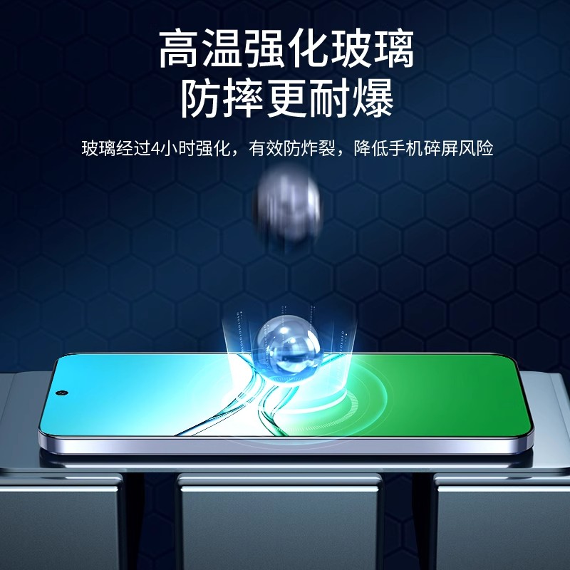 适用oppoa5x钢化膜A5活力版手机膜新款a5 5G全屏a5覆盖PBAM00防摔保护贴膜高清防爆玻璃0pp0a5抗蓝光全包屏保 - 图3
