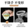 Disposable jade green kung fu tea cup set thickened tea set outdoor tea drink tea drink supplies tea drink artifact