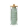 Disposable jade green kung fu tea cup set thickened tea set outdoor tea drink tea drink supplies tea drink artifact
