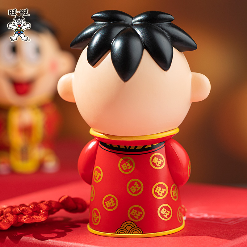 旺仔俱乐部旺旺周边旺仔新年手办摆件 - 图2
