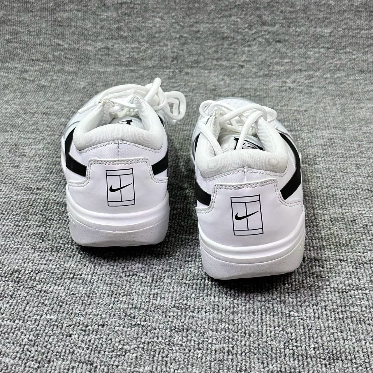 耐克Nike Court Zoom Lite 3低帮网球鞋男款白灰DV3258-101 - 图1