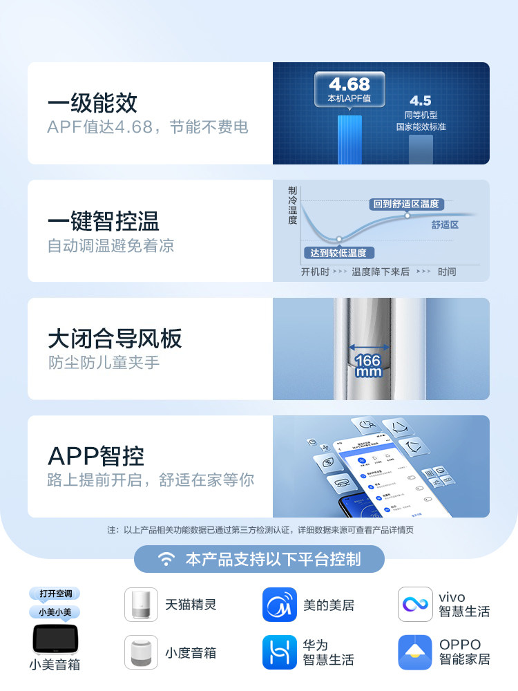 美的2匹立式一级变频【大风口】 美的晓岱空调
