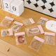 Sealed jewelry bag-proof oxidation transparent visible