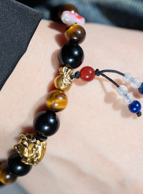 独白北纬三十度上古玄灵麒麟复古手串手链