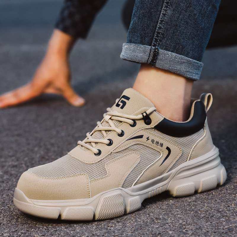 绝缘鞋透气轻便舒适男款塑包头防砸防刺穿防护绝缘10KV电工鞋夏季,淘宝优惠券,粉丝福利购,淘宝优惠卷