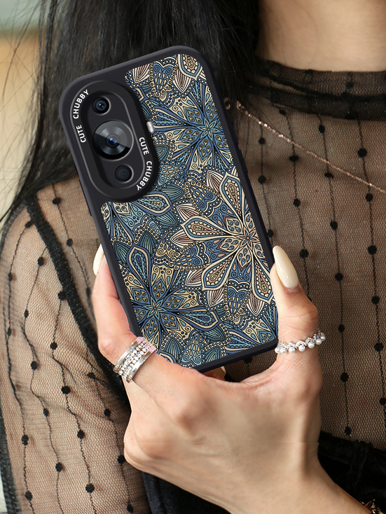 中国风图腾适用华为nova12手机壳新款nova11pro硅胶防摔nova986复古pura70手链荣耀100pro男女保护套magic543 - 图3