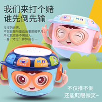 Tumbler hand clapping a drum baby toy for more than 6 months Puzzle Early Teach 0-1-Year-Old Baby Beat Beat Drum Music 3