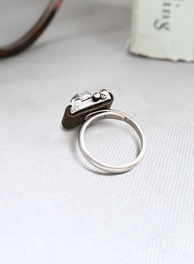 Ayatorie复古相机戒指闺蜜礼物