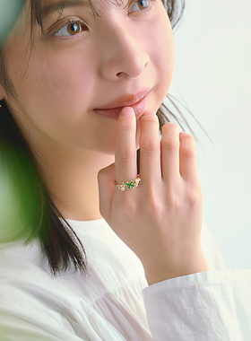 四叶草淡水珍珠手作女戒