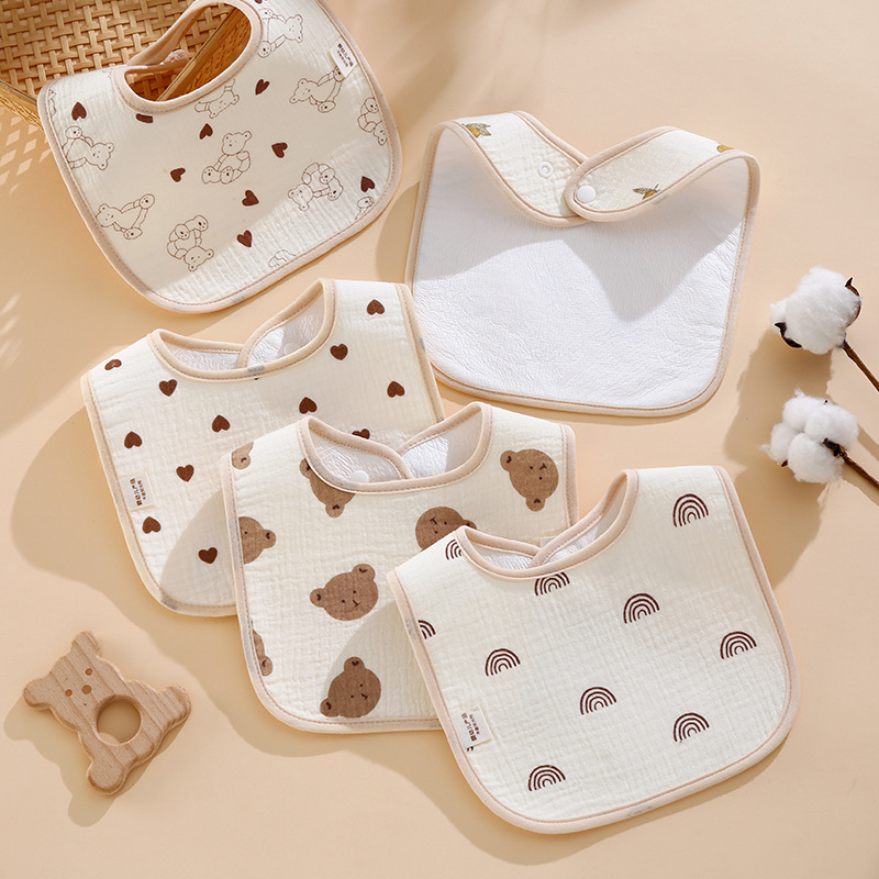 Newborn baby waterproof anti-vomiting eating bib