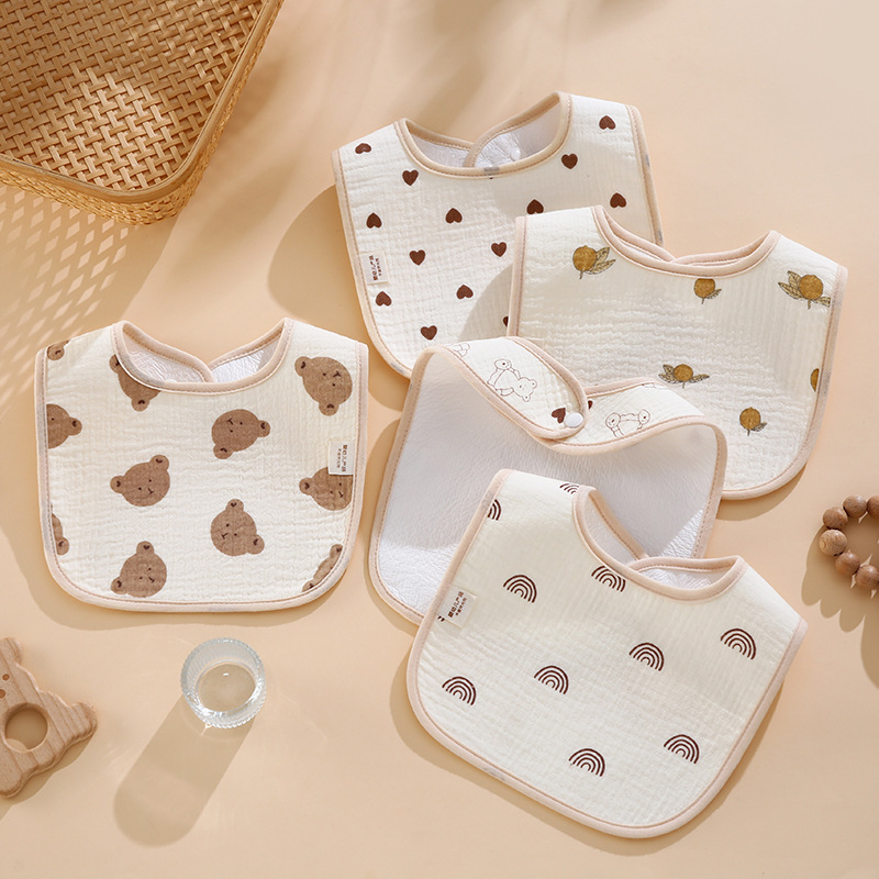 Newborn baby waterproof anti-vomiting eating bib