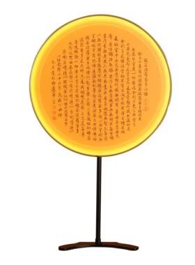 LED佛像背光灯龛佛龛背观音财XFZ景神后背灯灯佛光普照佛光圈佛装