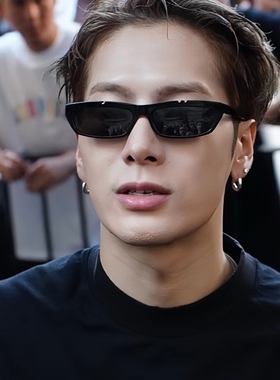 复古日系猫眼小框防紫外线墨镜男