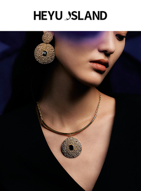 HEYUISLAND/黑鱼岛圆形细项链