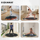 Gxmmat natural rubber sports yoga mat skipping rope shock-absorbing mat widened and enlarged for home non-slip noise reduction portable