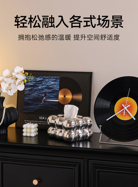 法式中古风玄关高级感摆件