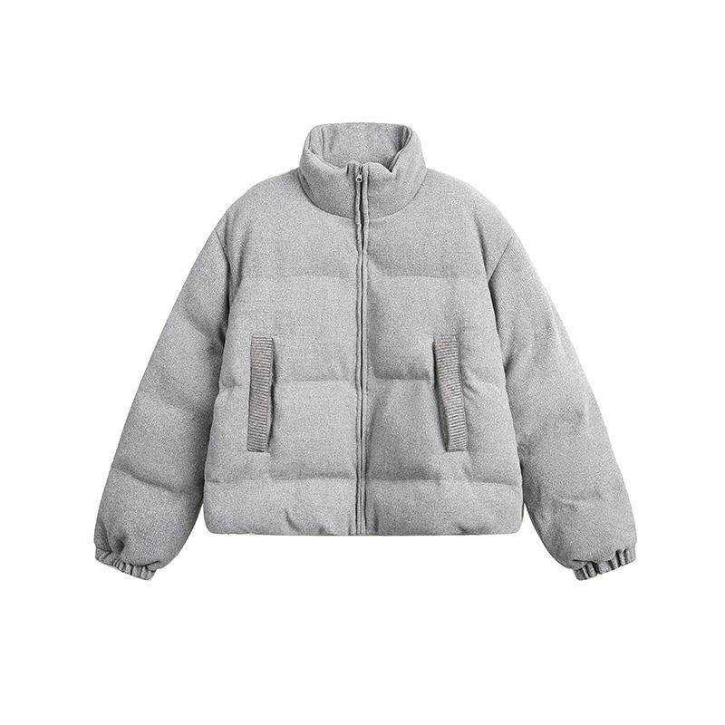 达蒙岛美式加厚立领灯芯绒纹理棉服外套女短阔显瘦冬季保暖棉衣潮,淘宝优惠券,粉丝福利购,淘宝优惠卷