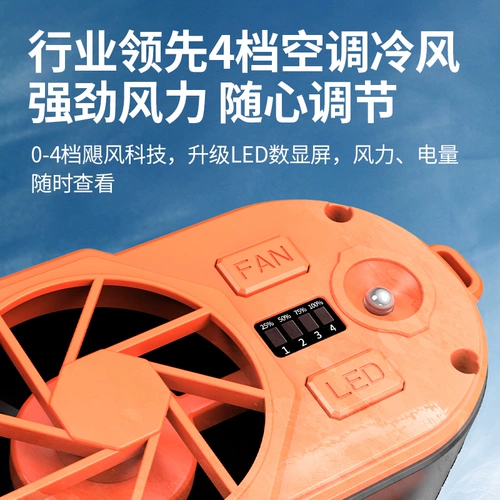 Портативный дорожный вентилятор, рабочий охлаждающий ремень, Германия